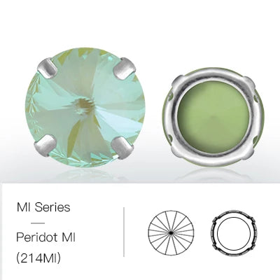 Acmore Crystal K9 Glass Sew on Rhinestones Rivoli Shape Fancy Stone for Clothing Garment