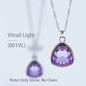 Acmore Crystal Fat Triangle Shape Shiny Color Stone Alloy Back Pendant Necklace Diy for Brooch Earring Brooch Bracelet Hair Accessories