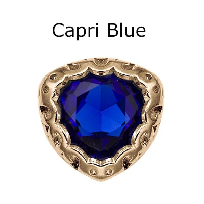 Wholesale Golden Nest Claw Triangle Sew on Stones Crystal Rhinestones With Claw for Dresses