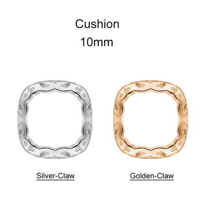 Multi Shape Nest Copper Claw Eco-Friendly DIY Rhinestones Sewing Accessories Sew on Stones With Setting