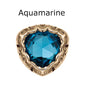 Wholesale Golden Nest Claw Triangle Sew on Stones Crystal Rhinestones With Claw for Dresses