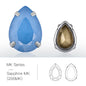 Acmore Crystal K9 Fancy Stone Sew on Rhinestones With 0.4mm Copper Setting for Clothing Sewing