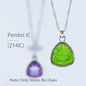 Acmore Crystal Fat Triangle Shape Shiny Color Stone Alloy Back Pendant Necklace Diy for Brooch Earring Brooch Bracelet Hair Accessories