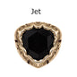 Wholesale Golden Nest Claw Triangle Sew on Stones Crystal Rhinestones With Claw for Dresses