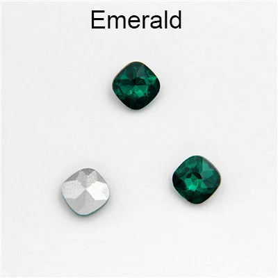 Wholesale Fat Square Fancy Stone Colorful Crystal Stones Crystal Rhinestones Glass Rhinestones Crystal Accessories for Jewelry