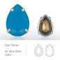 Acmore Crystal K9 Fancy Stone Sew on Rhinestones With 0.4mm Copper Setting for Clothing Sewing