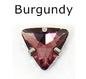 Colorful Triangle Crystal Stone With Claw Settings for T-Shirt Loose Rhinestones