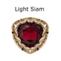 Wholesale Golden Nest Claw Triangle Sew on Stones Crystal Rhinestones With Claw for Dresses
