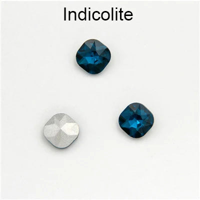 Wholesale Fat Square Fancy Stone Colorful Crystal Stones Crystal Rhinestones Glass Rhinestones Crystal Accessories for Jewelry