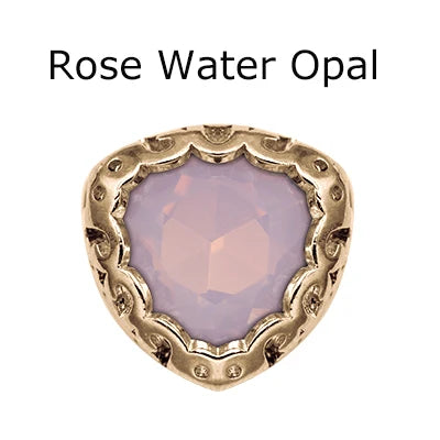 Wholesale Golden Nest Claw Triangle Sew on Stones Crystal Rhinestones With Claw for Dresses