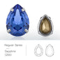 Acmore Crystal K9 Fancy Stone Sew on Rhinestones With 0.4mm Copper Setting for Clothing Sewing