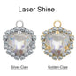 Xichuan Fat Triangle Shaped Crystal Stone K9 Glass Sew on Cup Chain Setting Shiny Colors Rhinestone Crafts Pendant Necklace