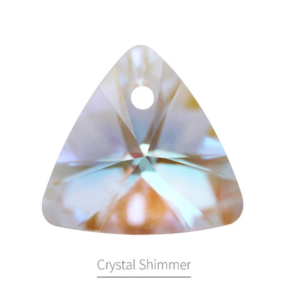 Xichuan Triangle Shaped 8/12mm New China Loose Point Back Crystal Stones Crafts Rhinestone for Jewelry Making Pendant Necklace