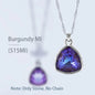 Acmore Crystal Fat Triangle Shape Shiny Color Stone Alloy Back Pendant Necklace Diy for Brooch Earring Brooch Bracelet Hair Accessories