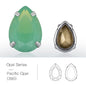 Acmore Crystal K9 Fancy Stone Sew on Rhinestones With 0.4mm Copper Setting for Clothing Sewing