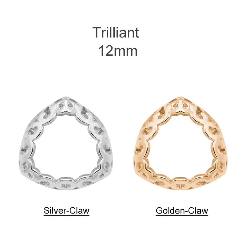 Multi Shape Nest Copper Claw Eco-Friendly DIY Rhinestones Sewing Accessories Sew on Stones With Setting
