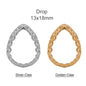 Multi Shape Nest Copper Claw Eco-Friendly DIY Rhinestones Sewing Accessories Sew on Stones With Setting