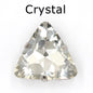 Colorful Triangle Crystal Stone With Claw Settings for T-Shirt Loose Rhinestones