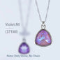Acmore Crystal Fat Triangle Shape Shiny Color Stone Alloy Back Pendant Necklace Diy for Brooch Earring Brooch Bracelet Hair Accessories