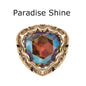 Wholesale Golden Nest Claw Triangle Sew on Stones Crystal Rhinestones With Claw for Dresses