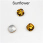 Wholesale Fat Square Fancy Stone Colorful Crystal Stones Crystal Rhinestones Glass Rhinestones Crystal Accessories for Jewelry