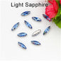 Navette Crystal Fancy Stone With D Claw Setting for Sew on Wedding Dress