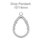 Multi Shape Nest Copper Claw Eco-Friendly DIY Rhinestones Sewing Accessories Sew on Stones With Setting