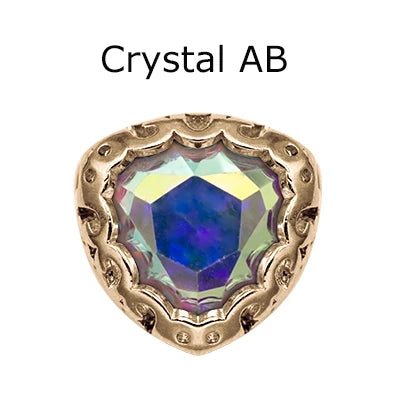 Wholesale Golden Nest Claw Triangle Sew on Stones Crystal Rhinestones With Claw for Dresses