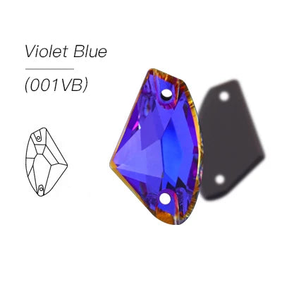 Xichuan Top Quality Jewelry Galactic Sew on Stone Glass Crystal Stones Flat Back Rhinestones for Sewing Craft Dress