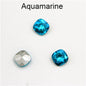 Wholesale Fat Square Fancy Stone Colorful Crystal Stones Crystal Rhinestones Glass Rhinestones Crystal Accessories for Jewelry