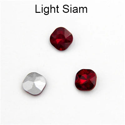 Wholesale Fat Square Fancy Stone Colorful Crystal Stones Crystal Rhinestones Glass Rhinestones Crystal Accessories for Jewelry