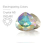Acmore Crystal Wide Pear Shape 13 Colors 12*13mm Fancy Pointback Loose Crystal Beads Stones Jewelry Making Accessories Rhinestones