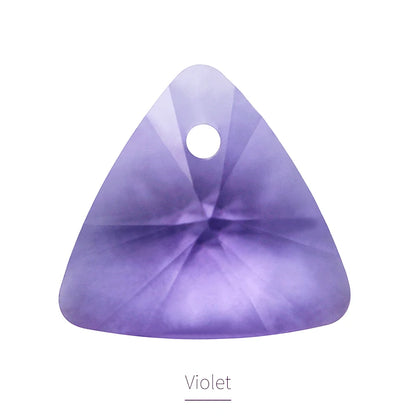 Xichuan Triangle Shaped 8/12mm New China Loose Point Back Crystal Stones Crafts Rhinestone for Jewelry Making Pendant Necklace