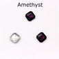 Acmore Crystal Shiny Crystal Nail Art Decoration Rhinestones Glass Sew on Rhinestones for GYM Dress