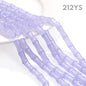 Acmore Crystal  Factory Sale 6*13mm Beads Bamboo Joint Bulk  Glass Crystal Loose Beads for Necklace Making DIY Jewelry