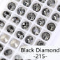 Acmore Crystal High Quality Gemstone Flower K9 Pointback Rhinestone Loose Stones Jewelry Glue on for DIY Decoration Clothing Desgin