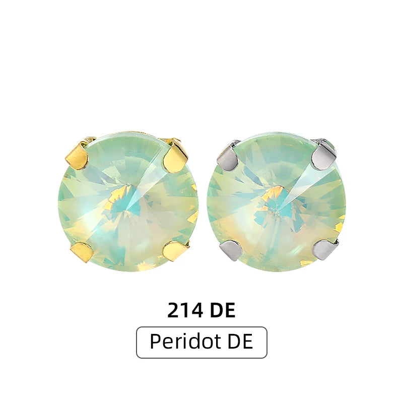 Acmore Crystal Hot Sales Loose Crystal Stone Rivoli Shape With Four Claws Sew on Decoration Jewelry Art Diy Accessories