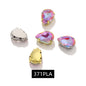 Acmore Crystal  Shadow  Series Piont Back Rhinestone With Claw Four Corners of Water Droplets Stone for Garment