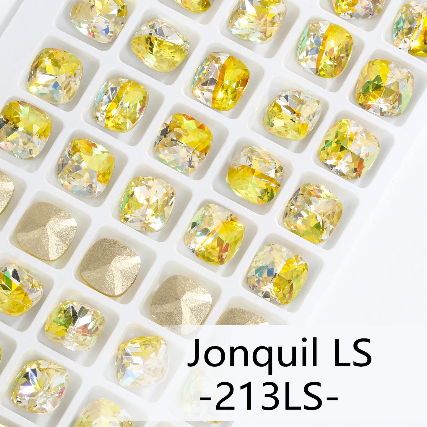 Acmore Crystal Wholesale Cushion Pointback Rhinestone K9 Glass Fancy Stone Loose Glass Design DIY Clothes Bags Shoes
