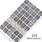 Acmore Crystal Square Shape Star Meteorite Series 12 /18mm K9 Glass Pointback Crystal Stones Rhinestones for Jewelry Making Garment