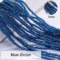 Acmore Crystal 1mm 20 Colors Loose Crystal Stones Jewelry Making Crafts Waist Necklace Earring Flat Beads DIY Deco Accessories