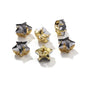 Hot Selling Acmore Crystal 10mm Star Pointback Glass Claw Drill Shiny Rhinestones Charms DIY Accessories for Dress & Clothing