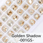 Acmore Crystal High Quality Gemstone Flower K9 Pointback Rhinestone Loose Stones Jewelry Glue on for DIY Decoration Clothing Desgin