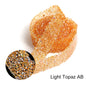 Acmore Crystal Wholesale 1.2cm Width Jelly Resin Strips Non Hotfix Stones Self-Adhevise Rhinestone Trim Sticker for DIY Tumbler