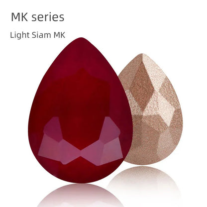 High Quality K9 Glass Crystal Drop Shape Sew on for Crafts/bag/clothing/dress Top K9 Rhinestones Garment Decoration