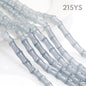 Acmore Crystal  Factory Sale 6*13mm Beads Bamboo Joint Bulk  Glass Crystal Loose Beads for Necklace Making DIY Jewelry