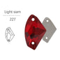 Xichuan Top Quality Jewelry Galactic Sew on Stone Glass Crystal Stones Flat Back Rhinestones for Sewing Craft Dress