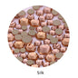 Acmore Crystal Gold Flat Back Round 40 Colors SS3-SS20 Mixed 3d Crystal ab Press on Nail Art Supplies Rhinestone Accessories