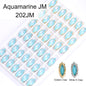 Acmore Crystal Navette Shaped Aurora Mocha Rhinestone Strass Crystal Stones With Hollow Copper Claw Sew on Garment DIY Accessories