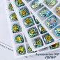 Acmore Crystal White Patina WP Series Colors Fancy Shapes Pointback Jewelry Crystal Stones Crafts DIY Rhinestone Accessories